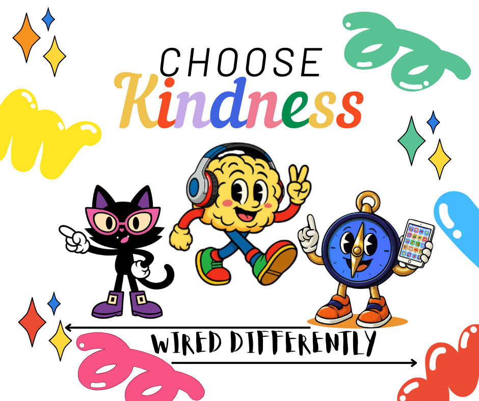Wired Differently Mascots
