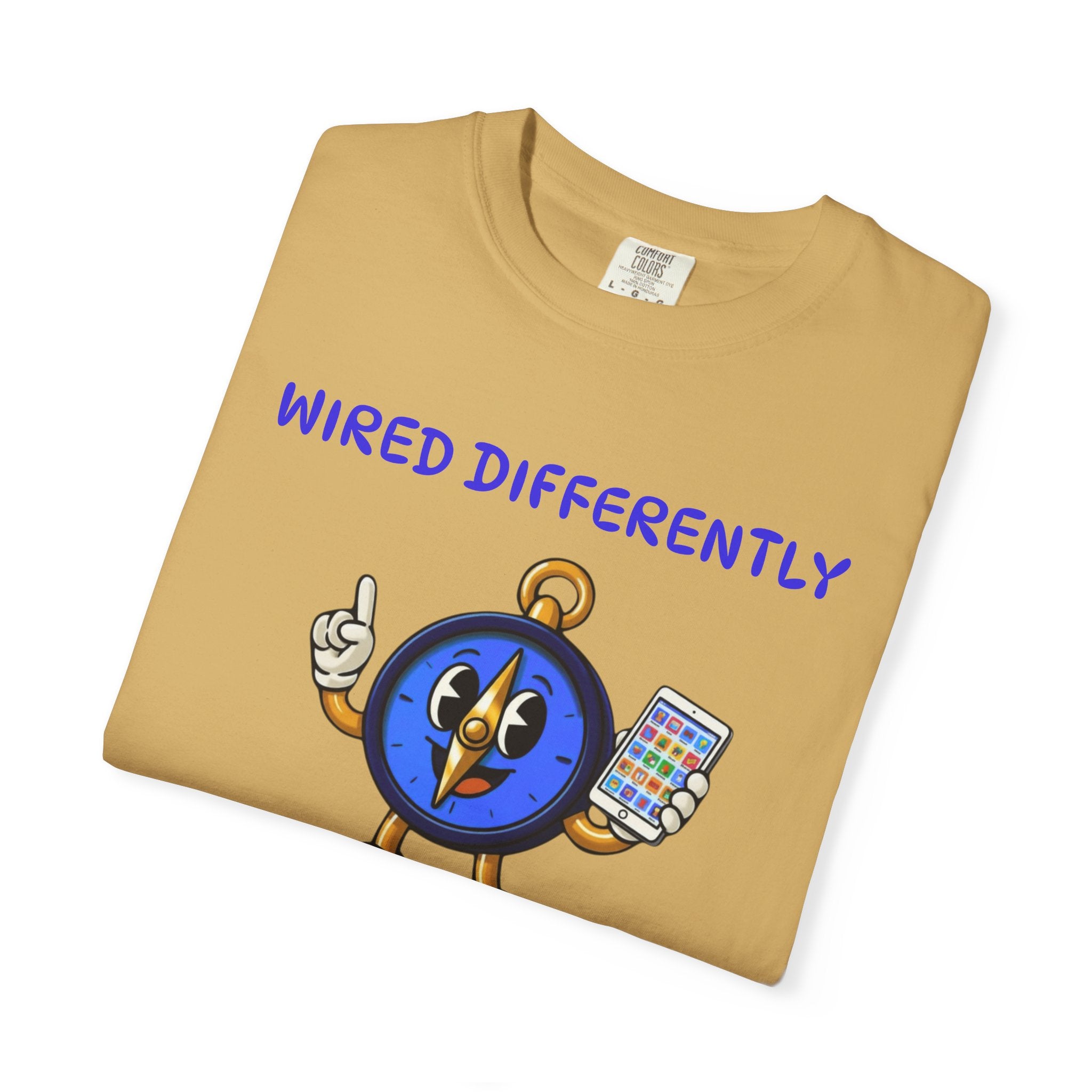 TRUE Wired Differently Comfort Colors Tee | Garment-Dyed AAC Shirt