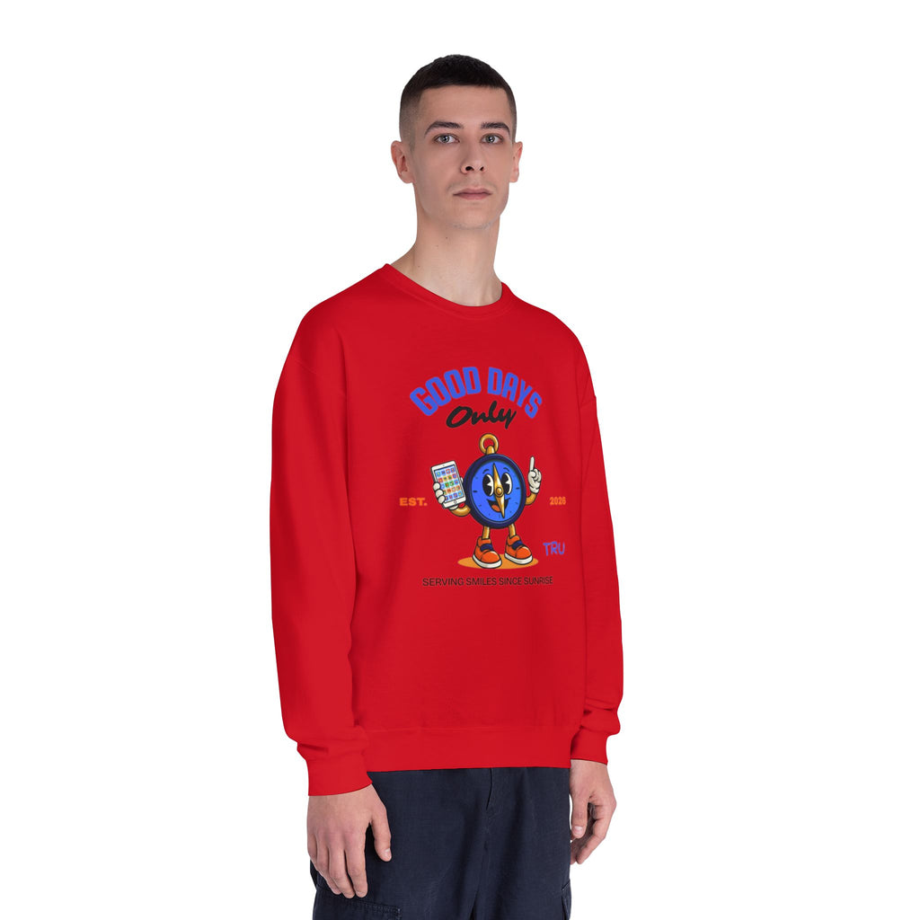 TRU Wired Differently Crewneck Sweatshirt | Good Days Only AAC Communication Design