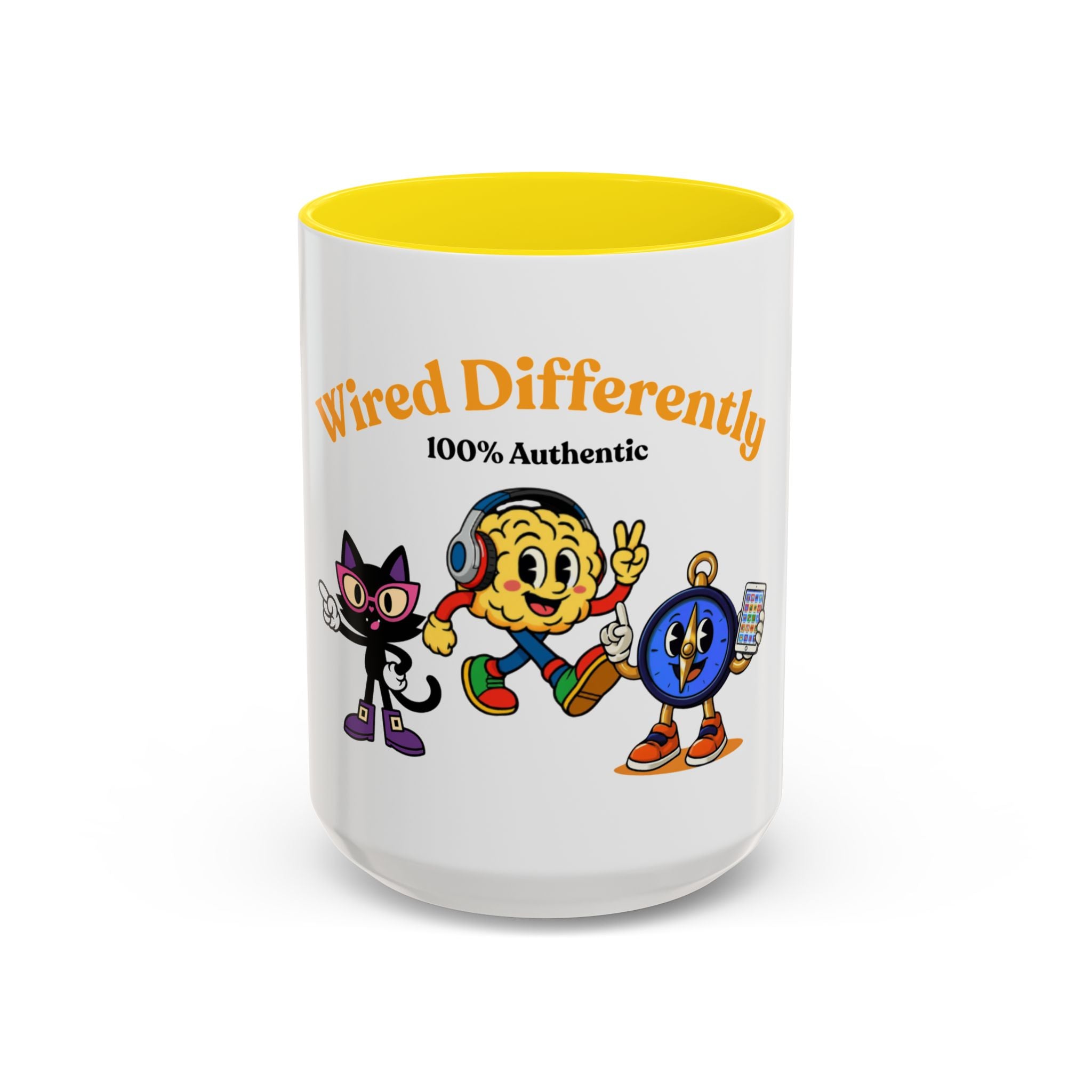 Wired Differently Coffee Mug | SPARK LUNA TRU 100% Authentic Neurodivergent Gift