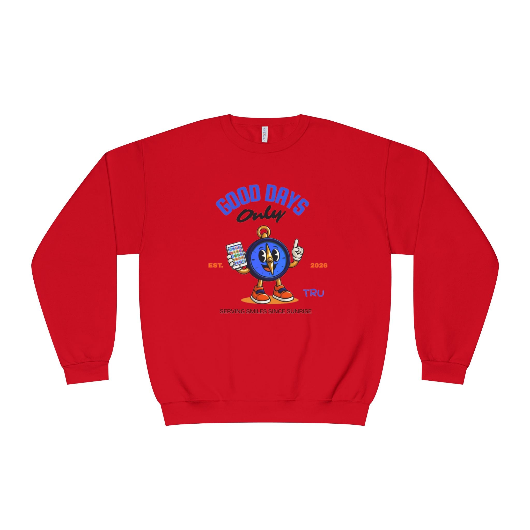 TRU Wired Differently Crewneck Sweatshirt | Good Days Only AAC Communication Design