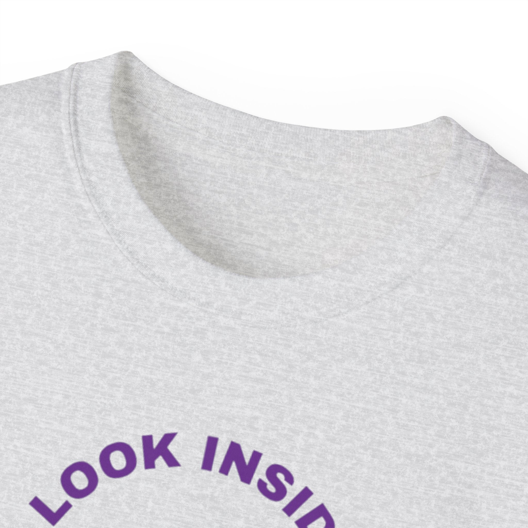 Look Inside Be Yourself Cat Tee | LUNA Neurodivergent Pride Shirt | Wired Differently Unisex T-Shirt
