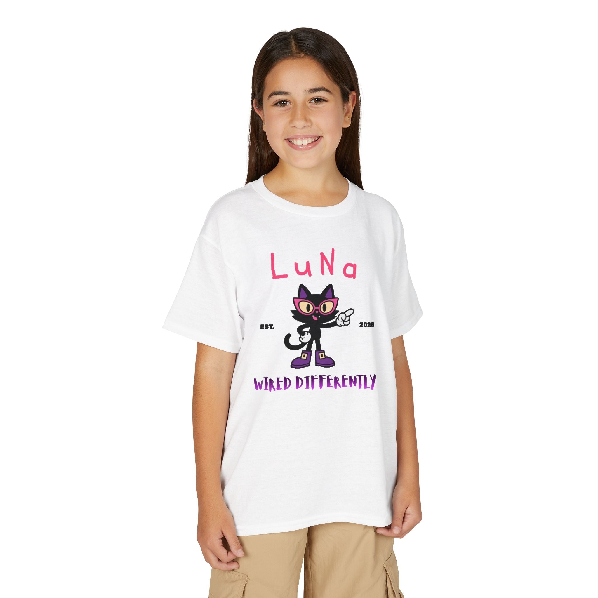 LUNA Wired Differently Youth Tee | WIRED DIFFERENTLY T-Shirt