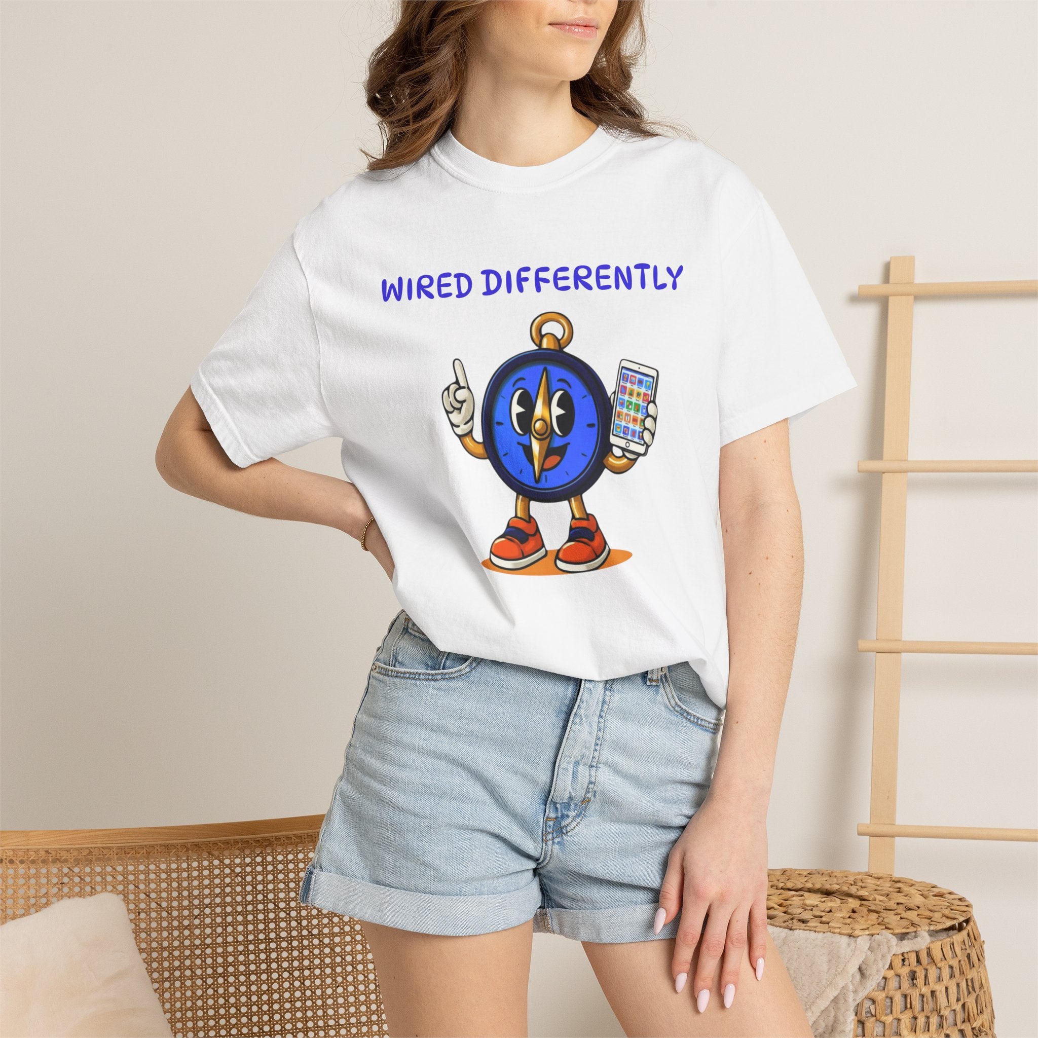 TRUE Wired Differently Comfort Colors Tee | Garment-Dyed AAC Shirt