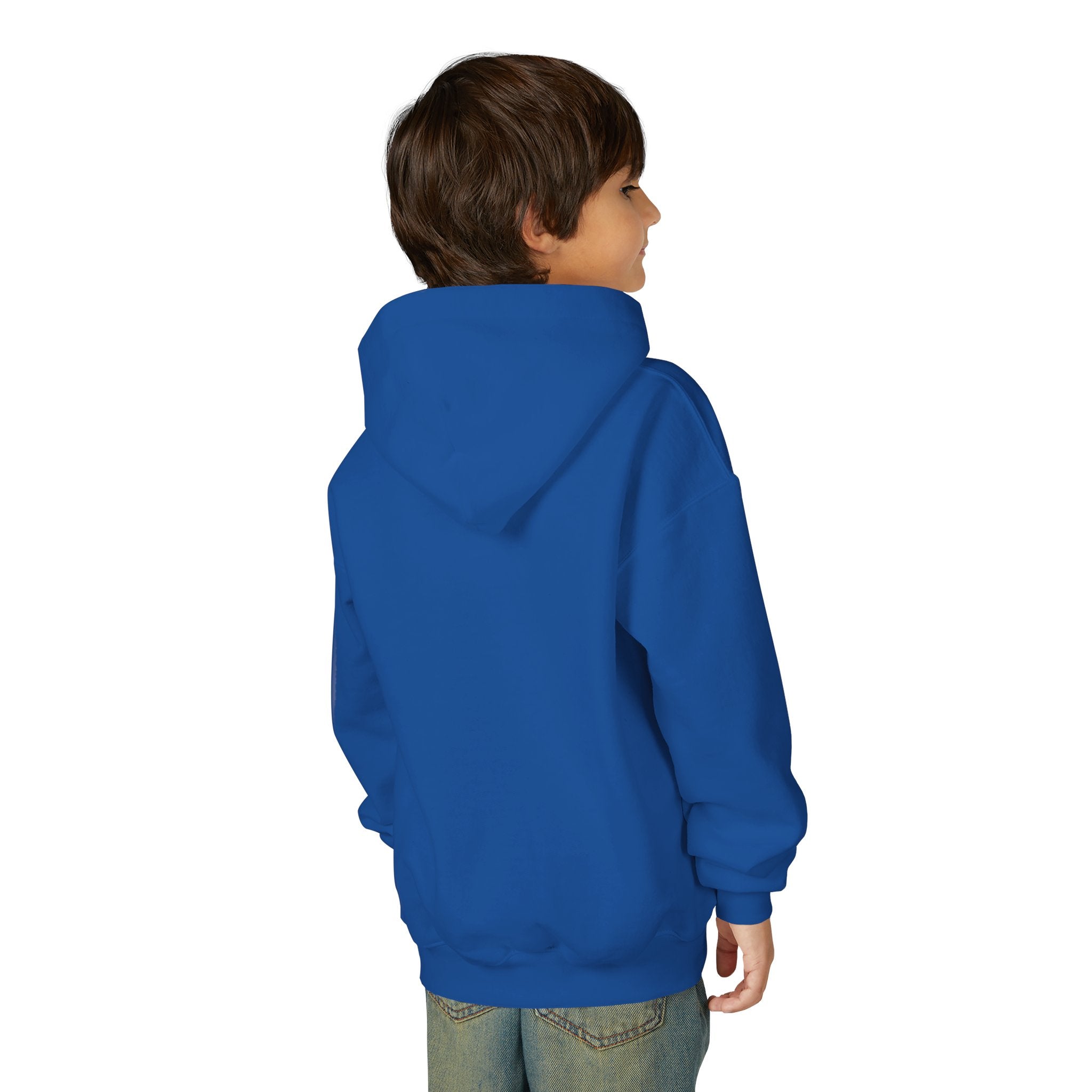 SPARK Wired Differently Youth Hoodie | Unlimited Happy Feelings Retro Sweatshirt