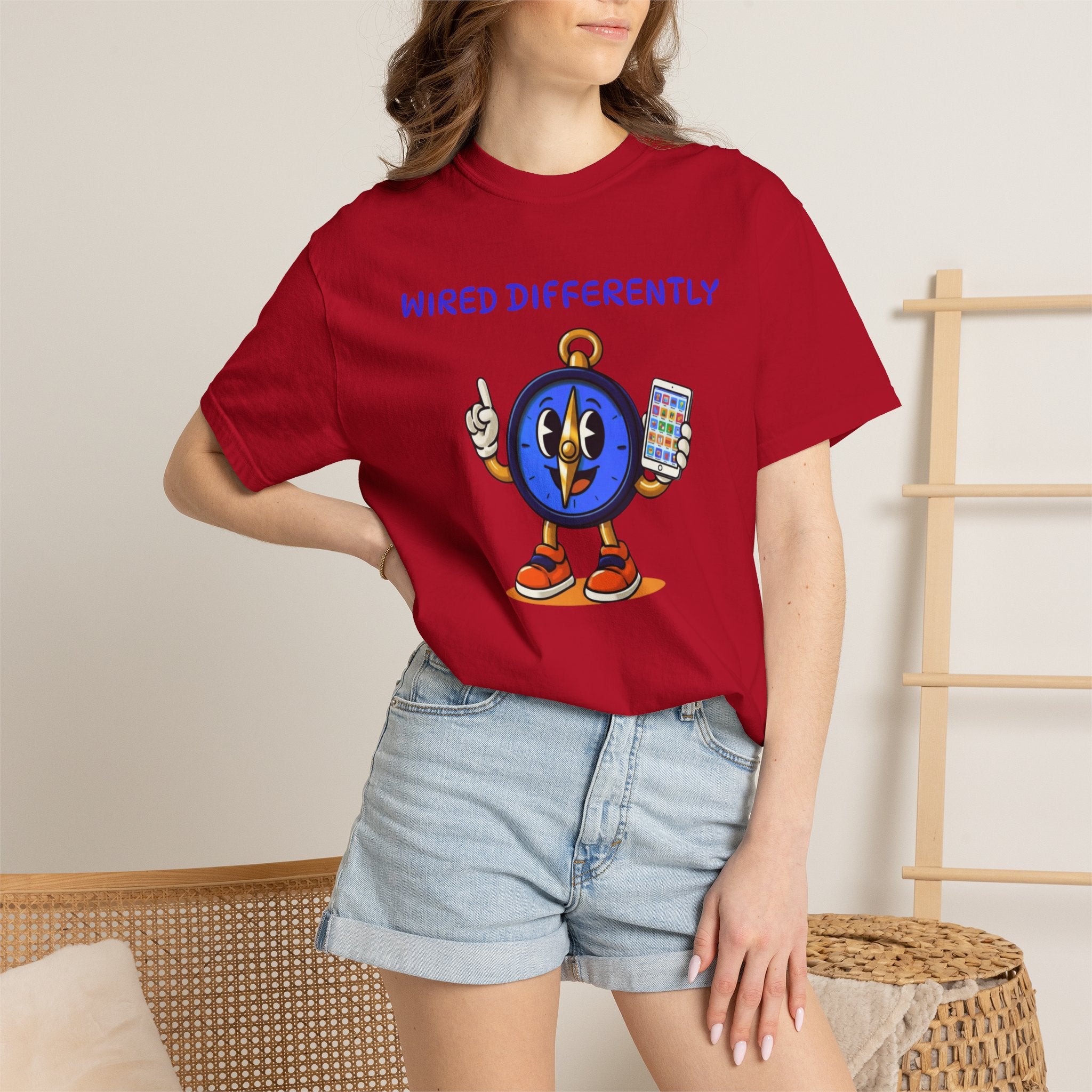 TRUE Wired Differently Comfort Colors Tee | Garment-Dyed AAC Shirt