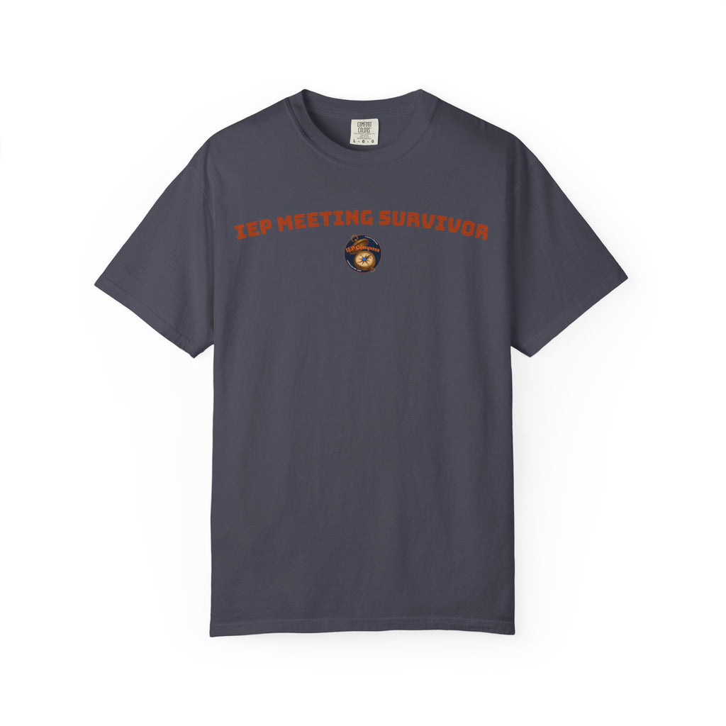 IEP Meeting Survivor Shirt | Funny Special Education Parent Comfort Colors Tee