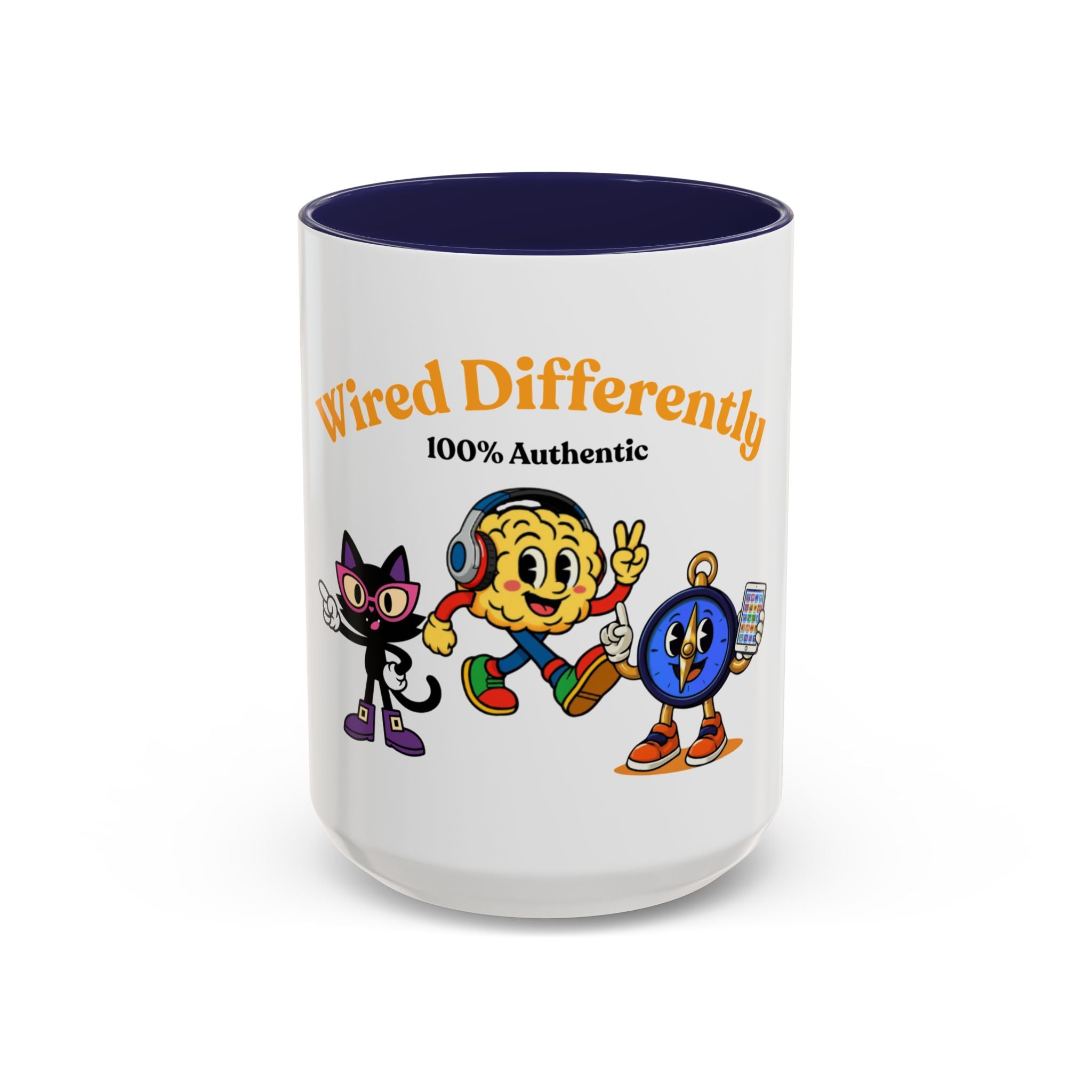 Wired Differently Coffee Mug | SPARK LUNA TRU 100% Authentic Neurodivergent Gift
