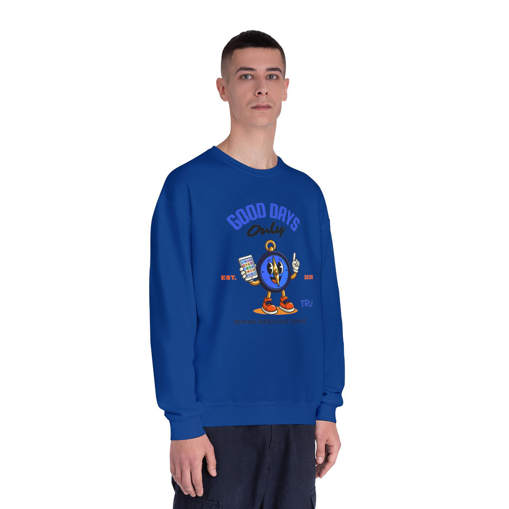 TRU Wired Differently Crewneck Sweatshirt | Good Days Only AAC Communication Design