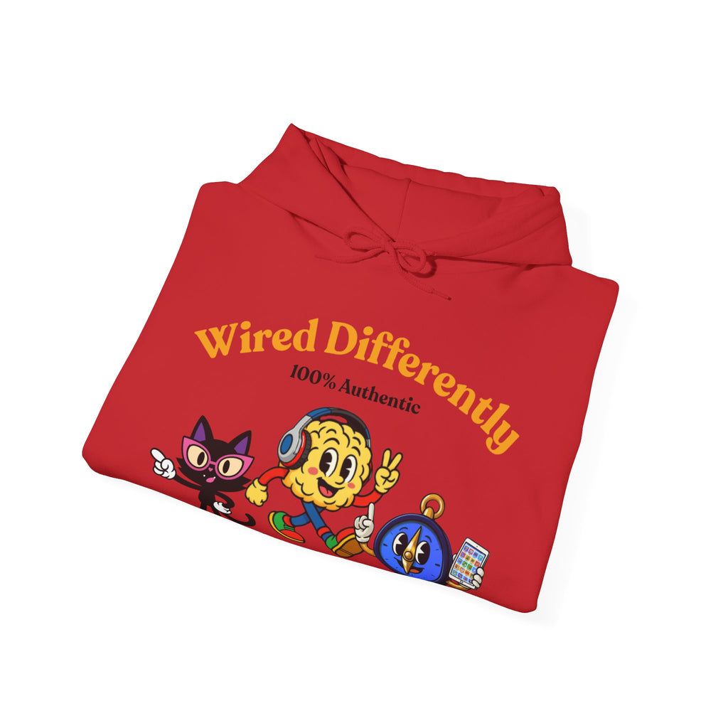 Wired Differently Group Hoodie | 100% Authentic SPARK LUNA TRU Sweatshirt
