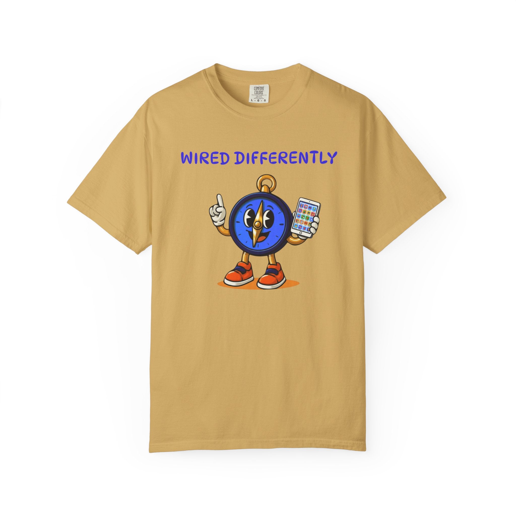 TRUE Wired Differently Comfort Colors Tee | Garment-Dyed AAC Shirt