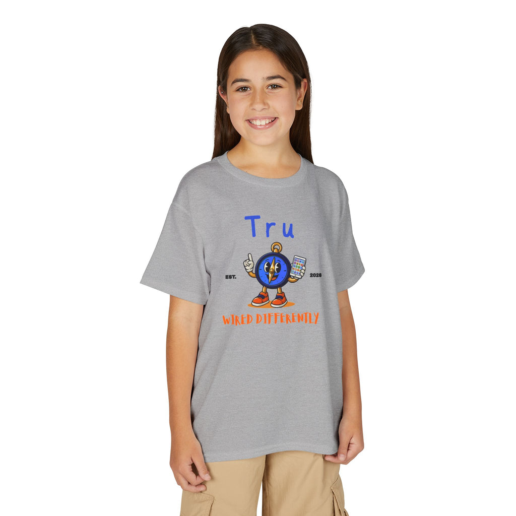 TRU Wired Differently Kids Tee | Good Days Only AAC Communication Shirt
