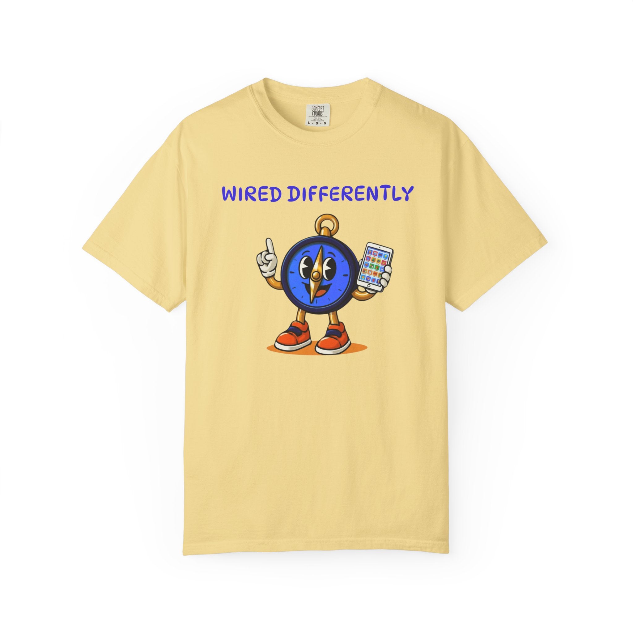 TRUE Wired Differently Comfort Colors Tee | Garment-Dyed AAC Shirt
