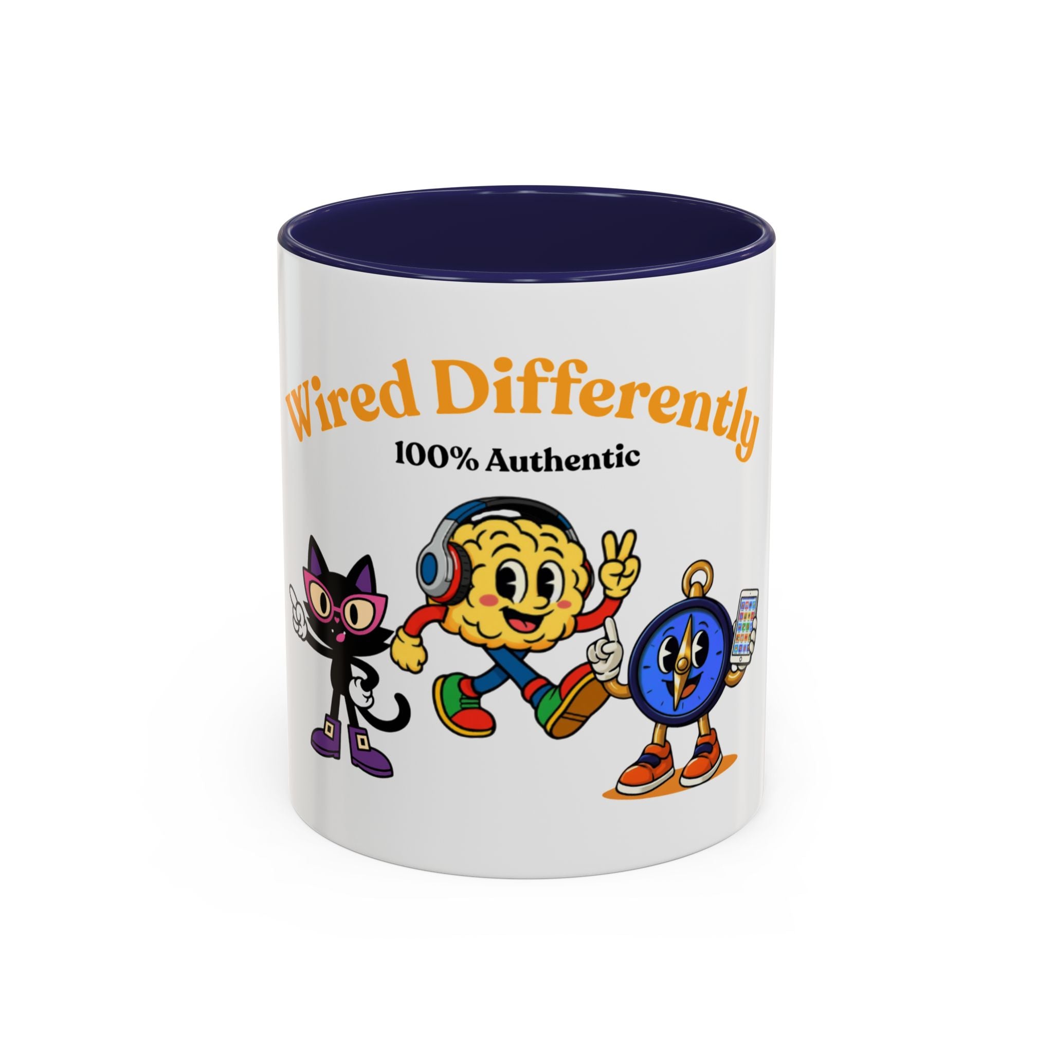 Wired Differently Coffee Mug | SPARK LUNA TRU 100% Authentic Neurodivergent Gift