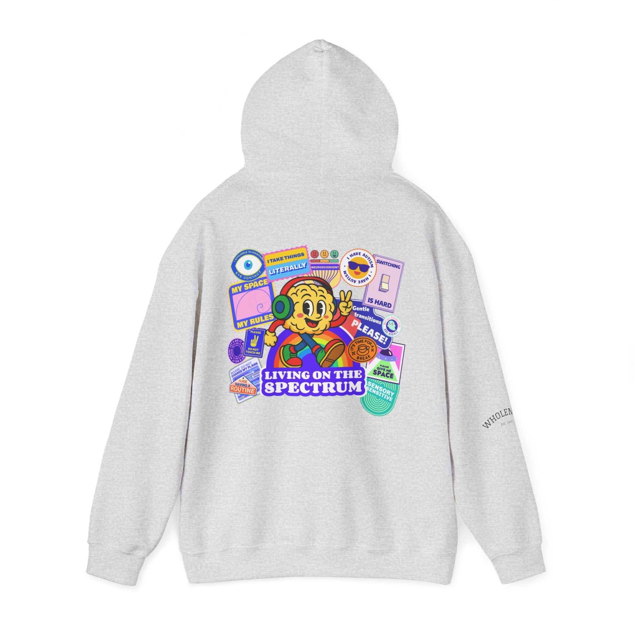 SPARK Wired Differently Hoodie | Living On The Spectrum Pride Sweatshirt