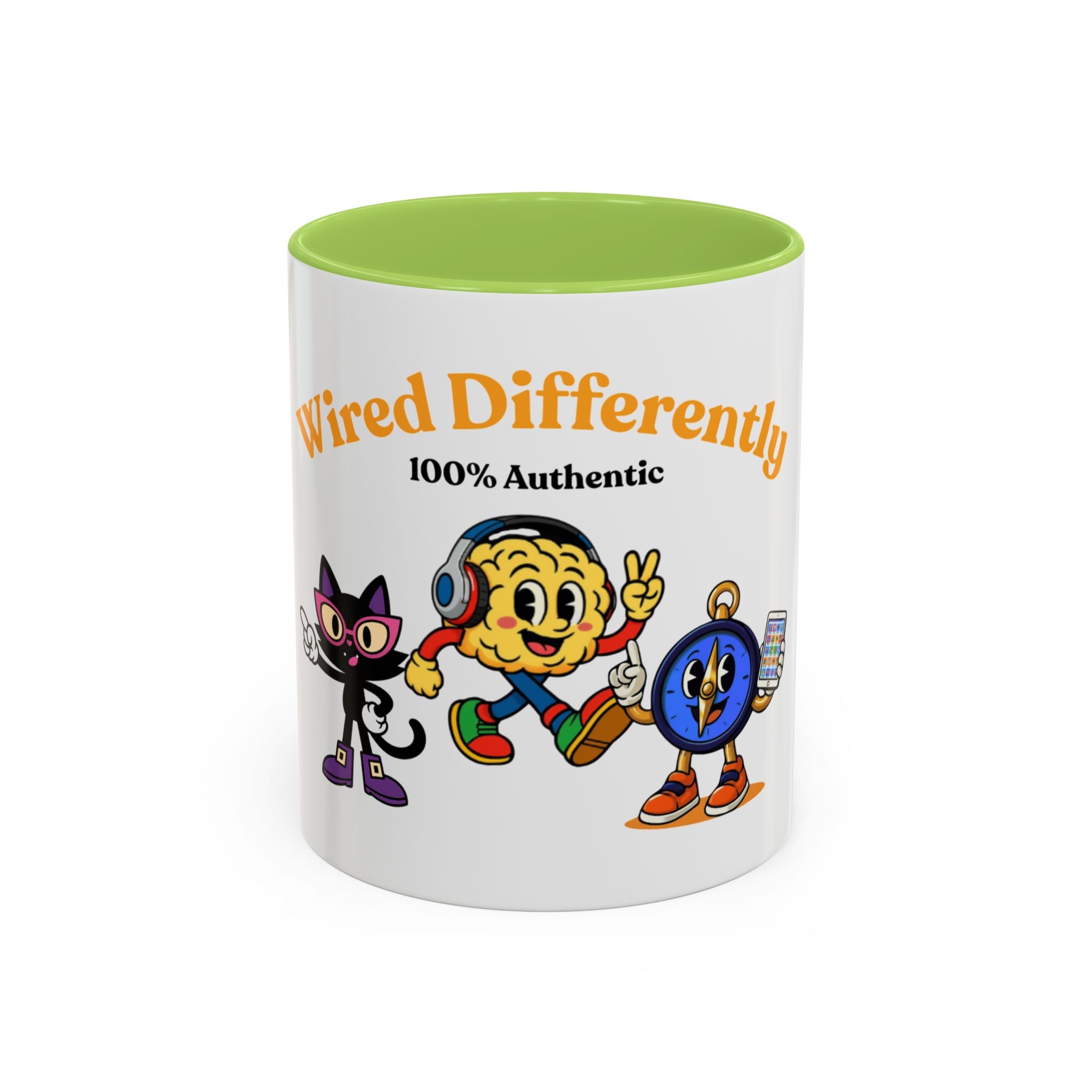 Wired Differently Coffee Mug | SPARK LUNA TRU 100% Authentic Neurodivergent Gift