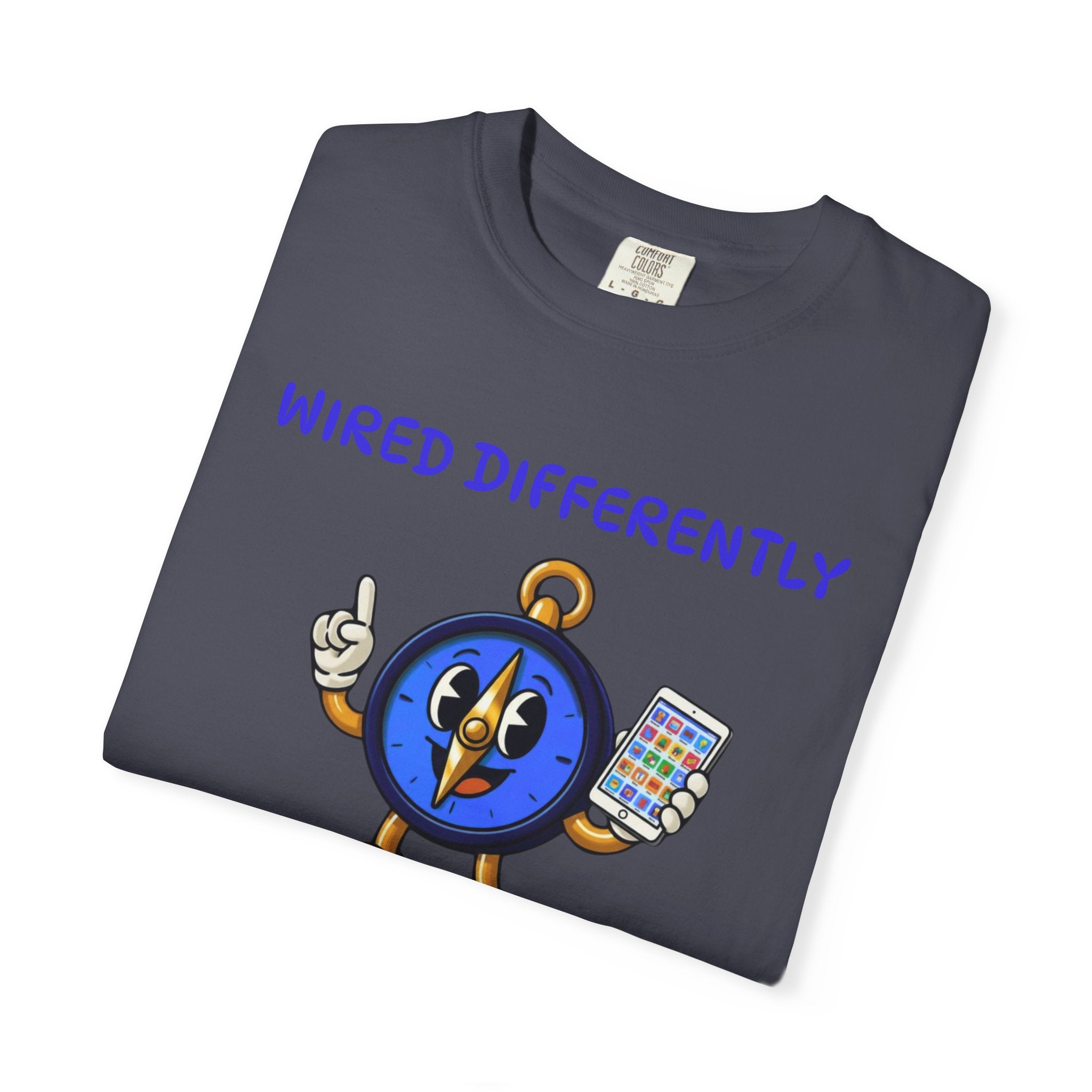 TRUE Wired Differently Comfort Colors Tee | Garment-Dyed AAC Shirt