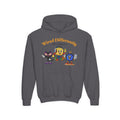 Wired Differently Youth Hoodie | SPARK LUNA TRU Neurodivergent Mascot Crew Sweatshirt