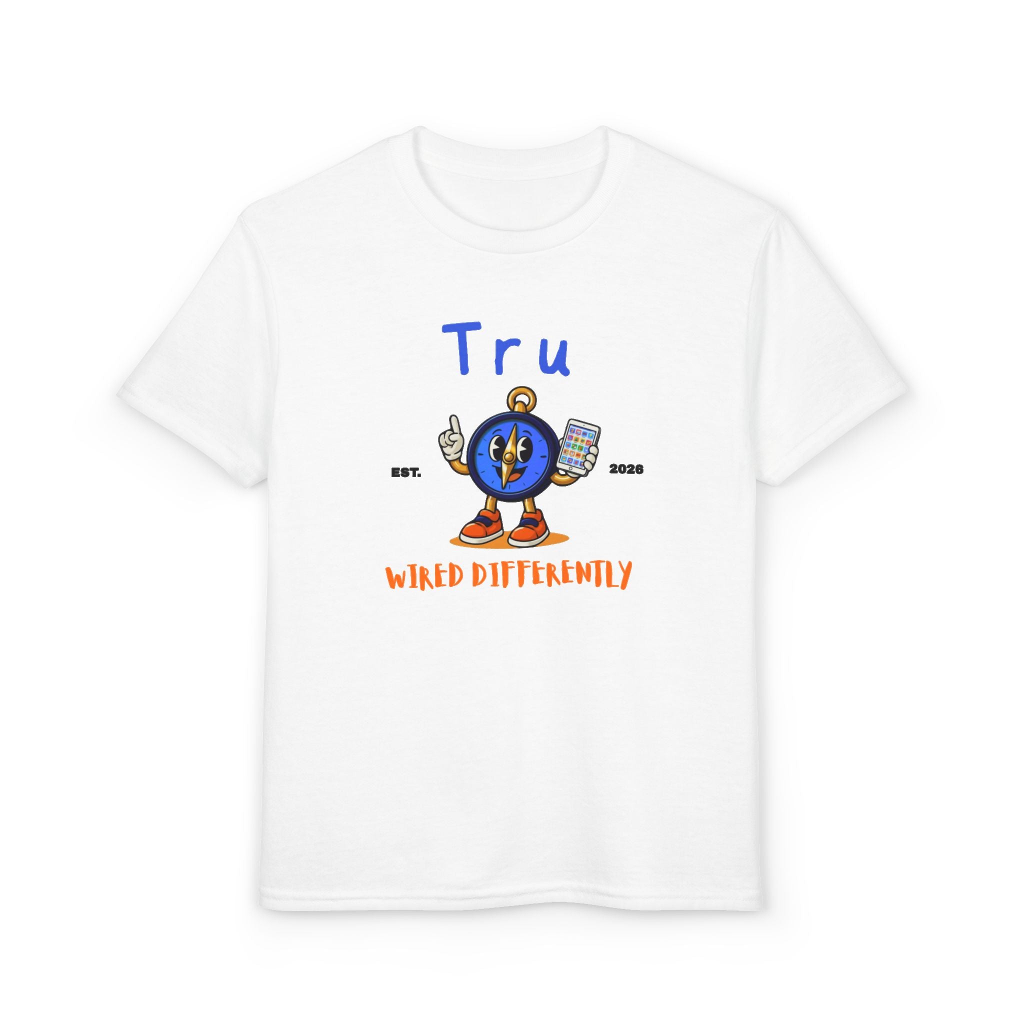 TRU Wired Differently Kids Tee | Good Days Only AAC Communication Shirt