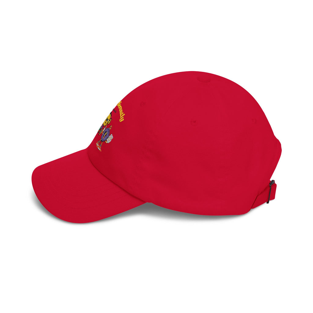 Wired Differently Dad Hat | Neurodivergent Mascot Baseball Cap | Unstructured Hat Gift