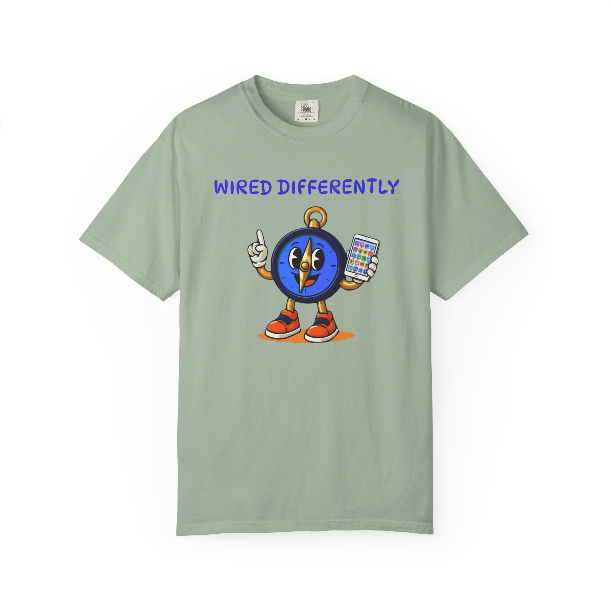 TRUE Wired Differently Comfort Colors Tee | Garment-Dyed AAC Shirt