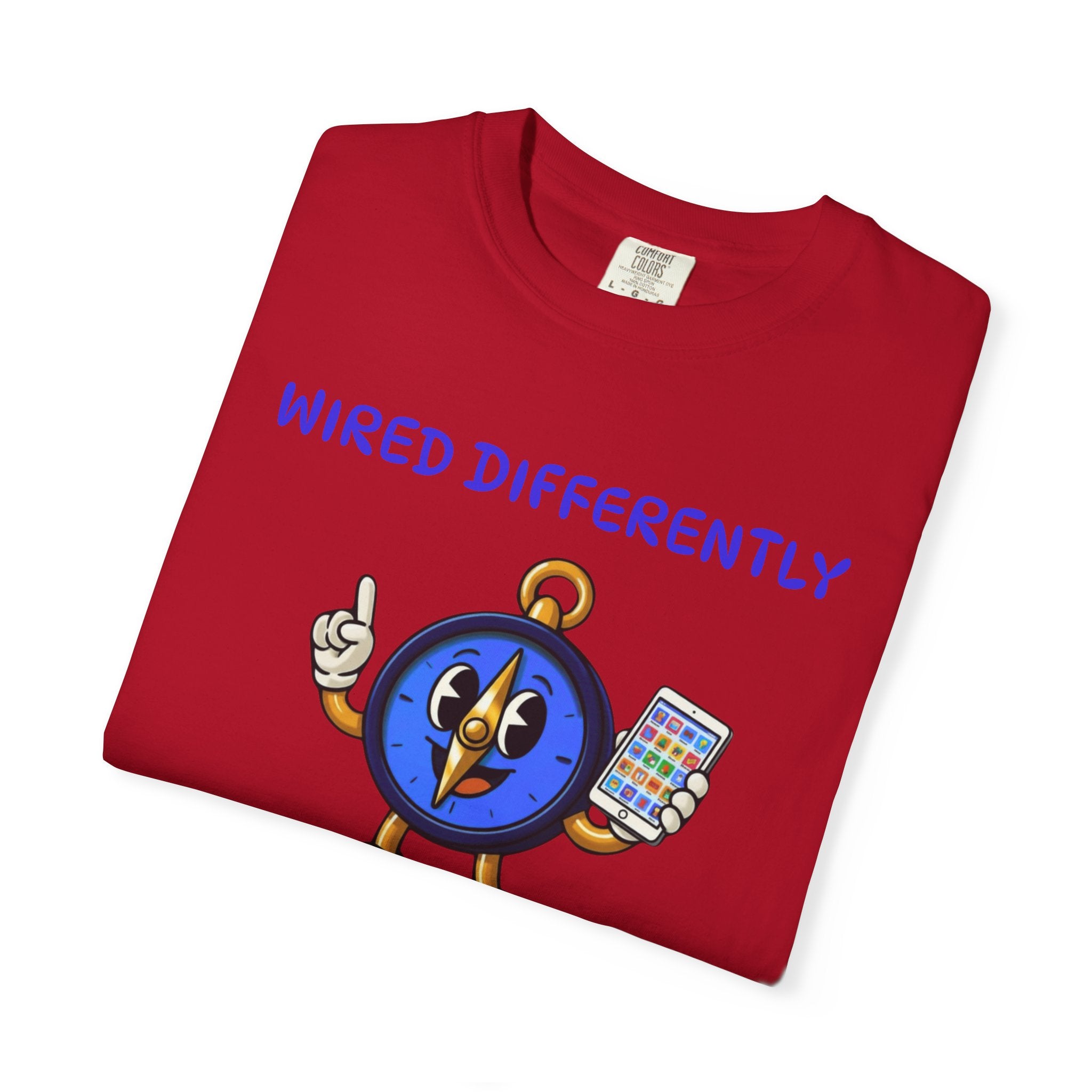 TRUE Wired Differently Comfort Colors Tee | Garment-Dyed AAC Shirt