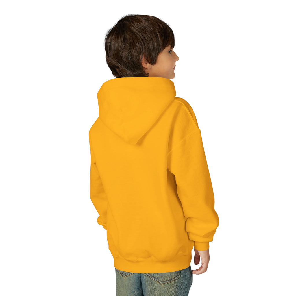 SPARK Wired Differently Youth Hoodie | Unlimited Happy Feelings Retro Sweatshirt