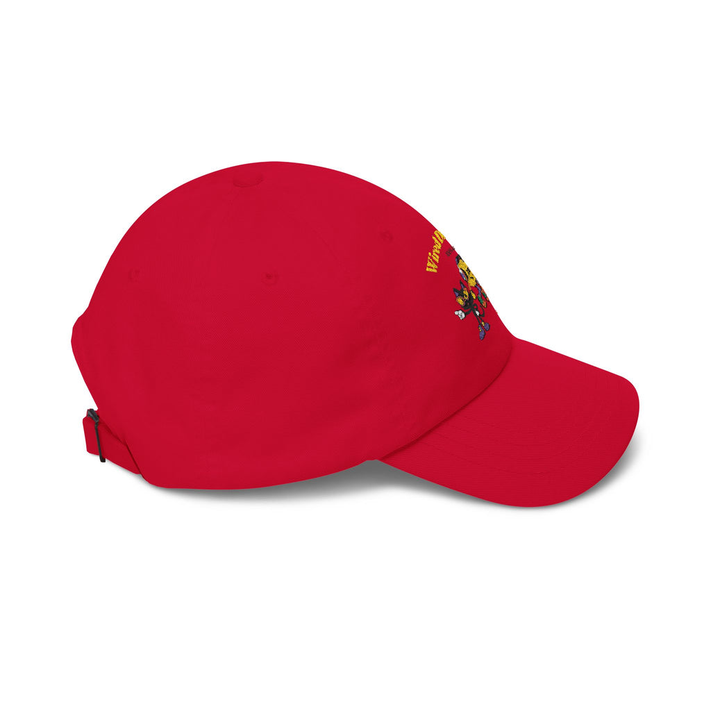 Wired Differently Dad Hat | Neurodivergent Mascot Baseball Cap | Unstructured Hat Gift