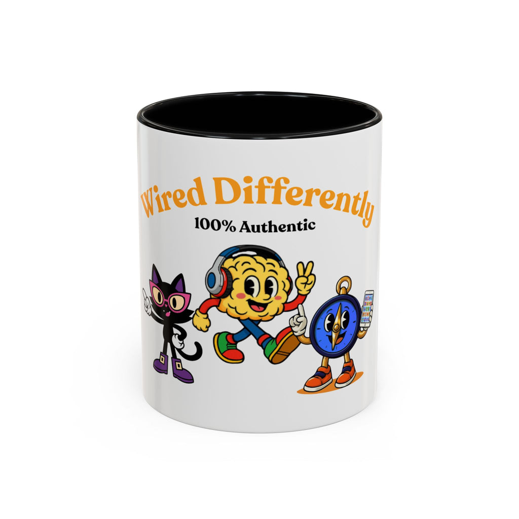 Wired Differently Coffee Mug | SPARK LUNA TRU 100% Authentic Neurodivergent Gift
