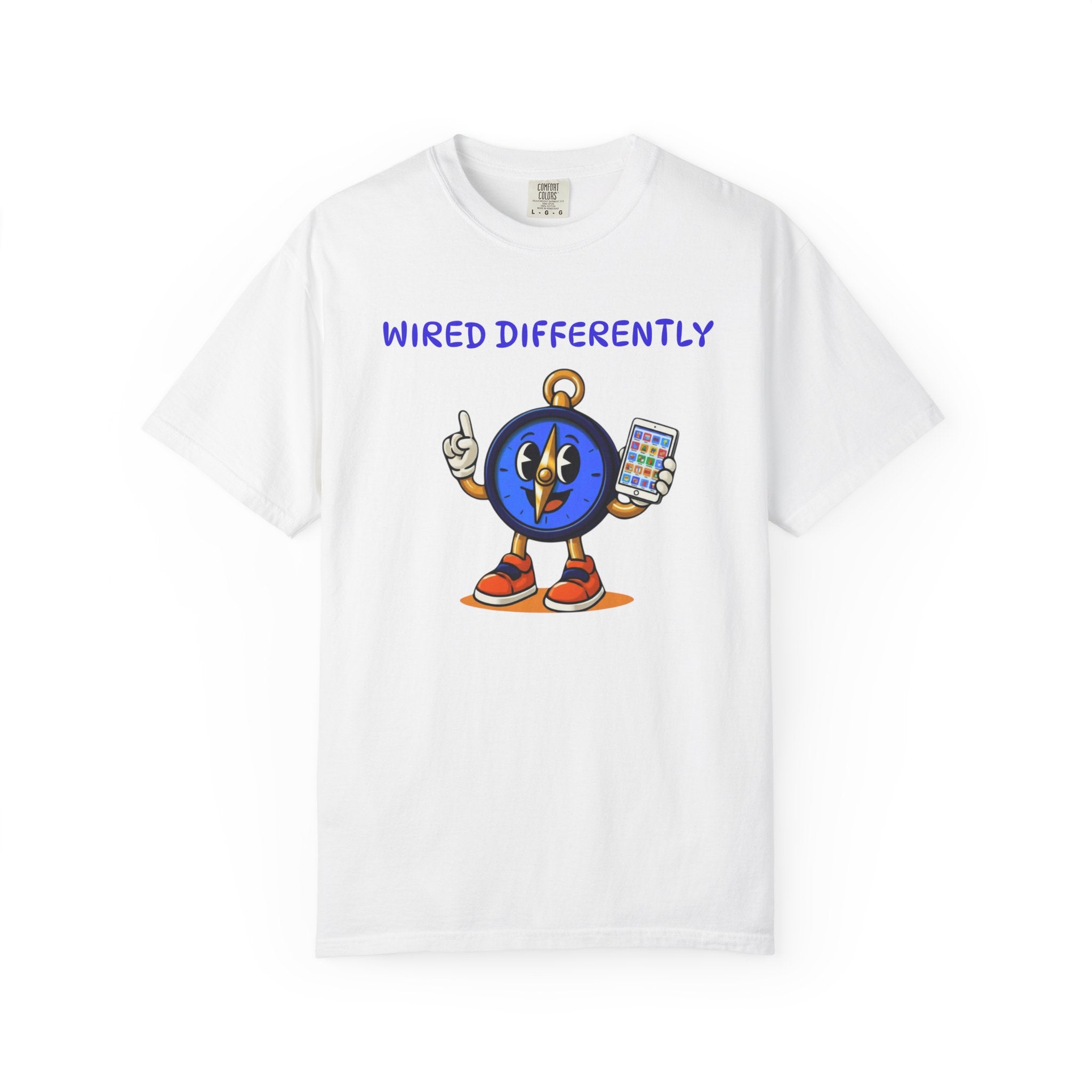 TRUE Wired Differently Comfort Colors Tee | Garment-Dyed AAC Shirt