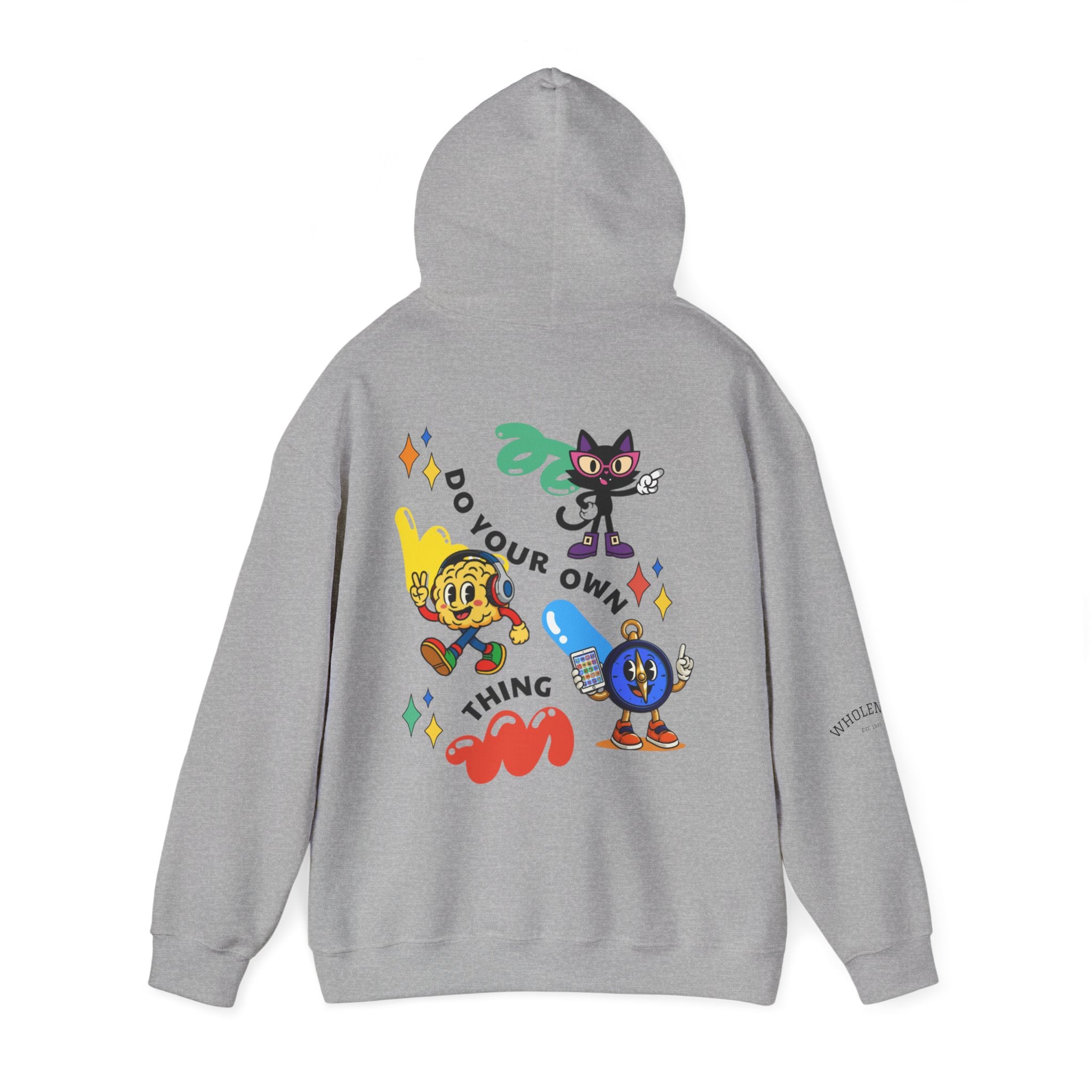 Wired Differently Group Hoodie | Do Your Own Thing SPARK LUNA TRU Sweatshirt