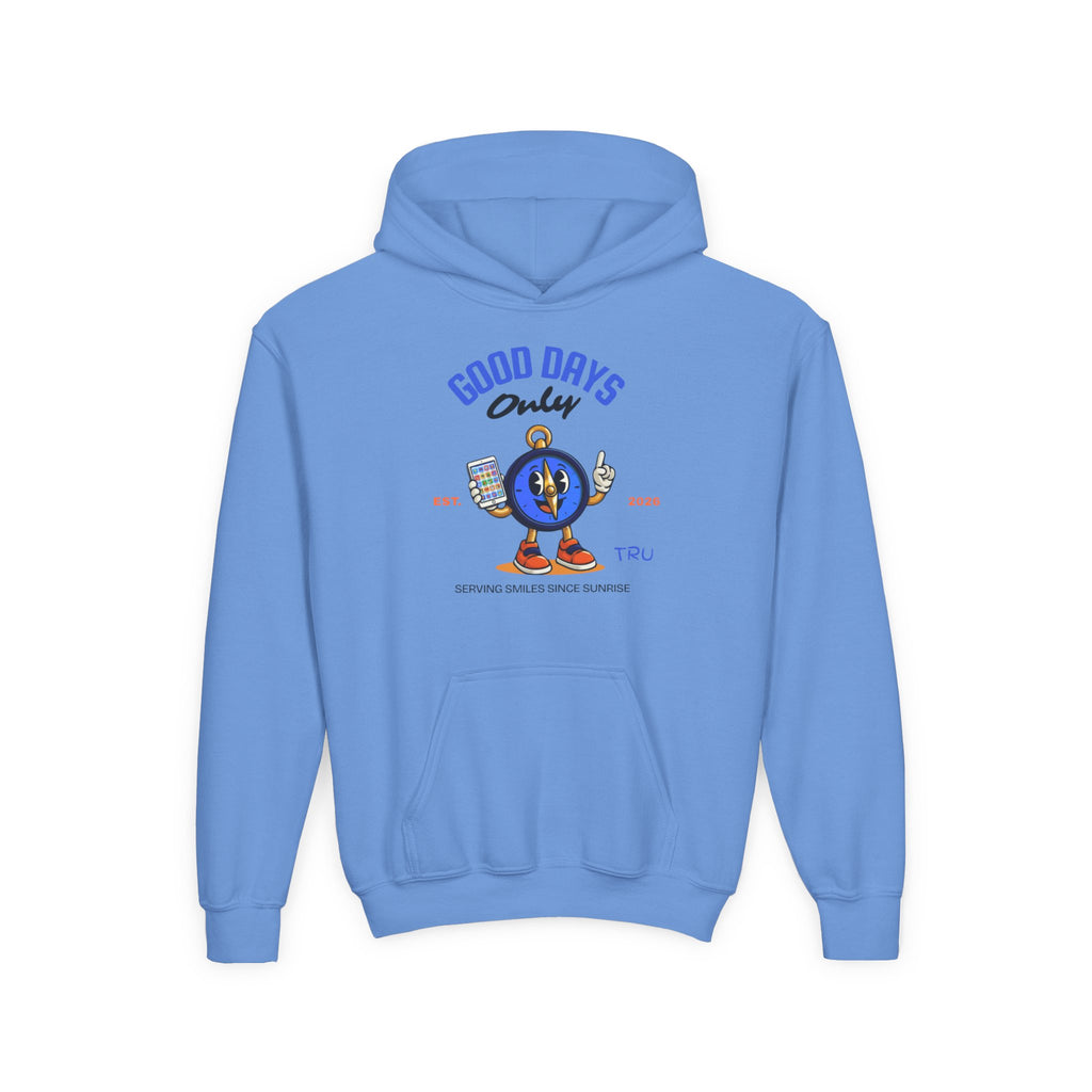 TRU Wired Differently Youth Hoodie | Good Days Only AAC Communication Sweatshirt