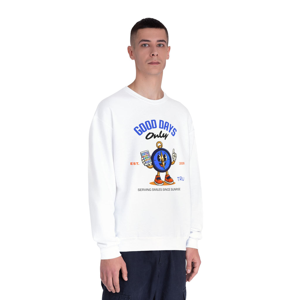TRU Wired Differently Crewneck Sweatshirt | Good Days Only AAC Communication Design