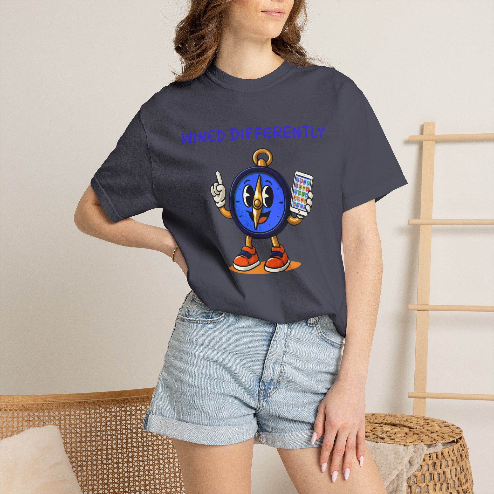 TRUE Wired Differently Comfort Colors Tee | Garment-Dyed AAC Shirt