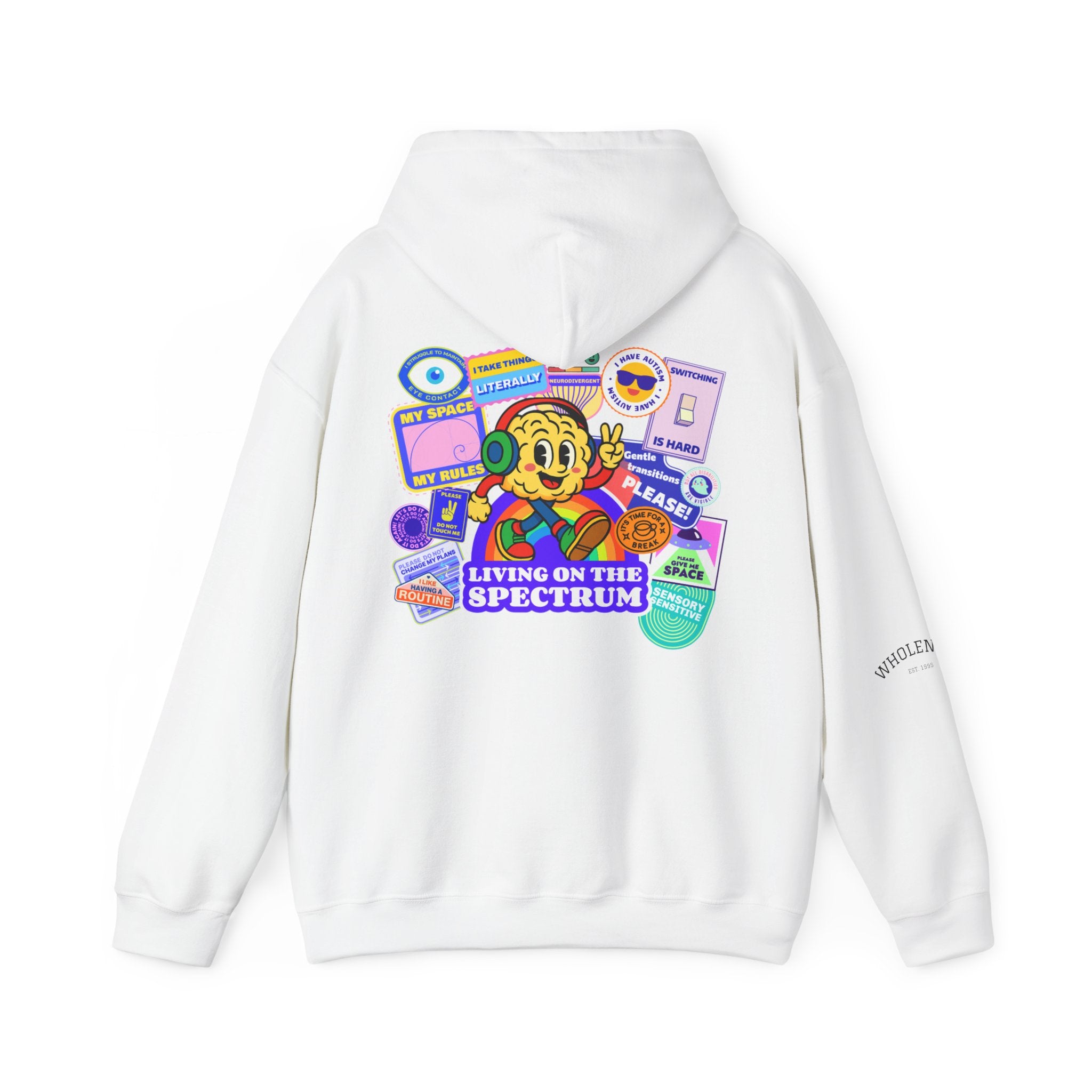 SPARK Wired Differently Hoodie | Living On The Spectrum Pride Sweatshirt
