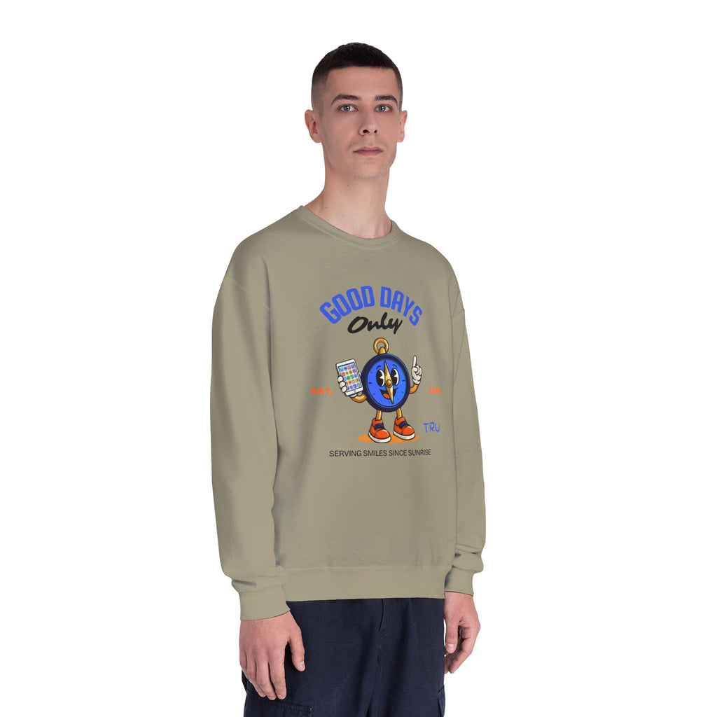 TRU Wired Differently Crewneck Sweatshirt | Good Days Only AAC Communication Design