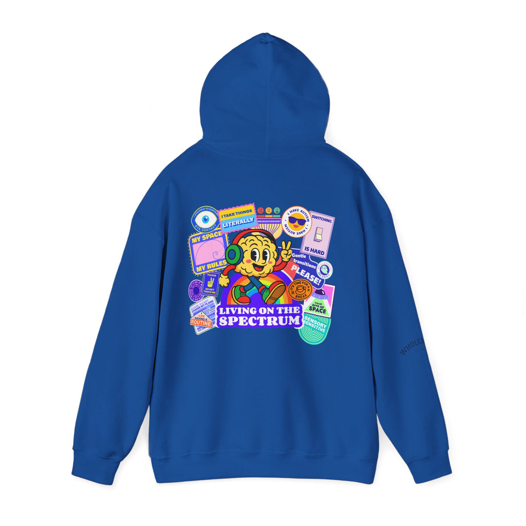 SPARK Wired Differently Hoodie | Living On The Spectrum Pride Sweatshirt