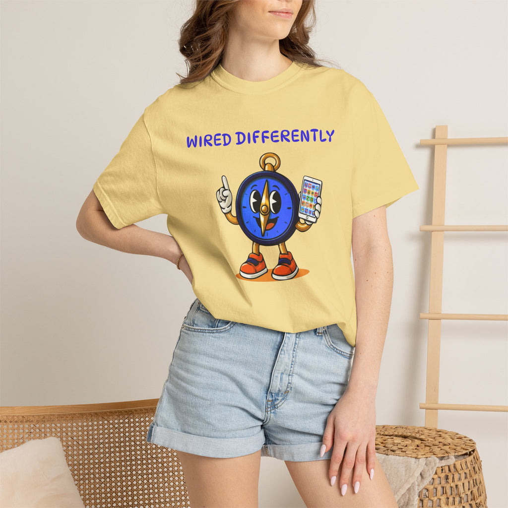 TRUE Wired Differently Comfort Colors Tee | Garment-Dyed AAC Shirt