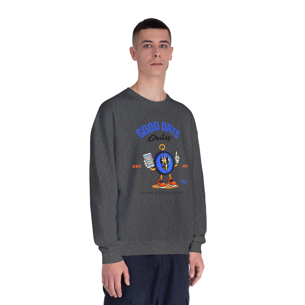TRU Wired Differently Crewneck Sweatshirt | Good Days Only AAC Communication Design