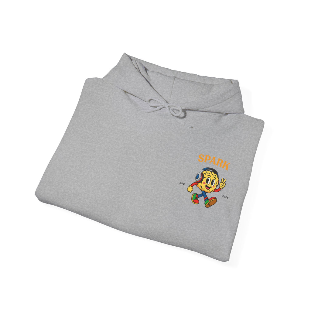 SPARK Wired Differently Hoodie | Smile Sparkle Shine Retro Sweatshirt