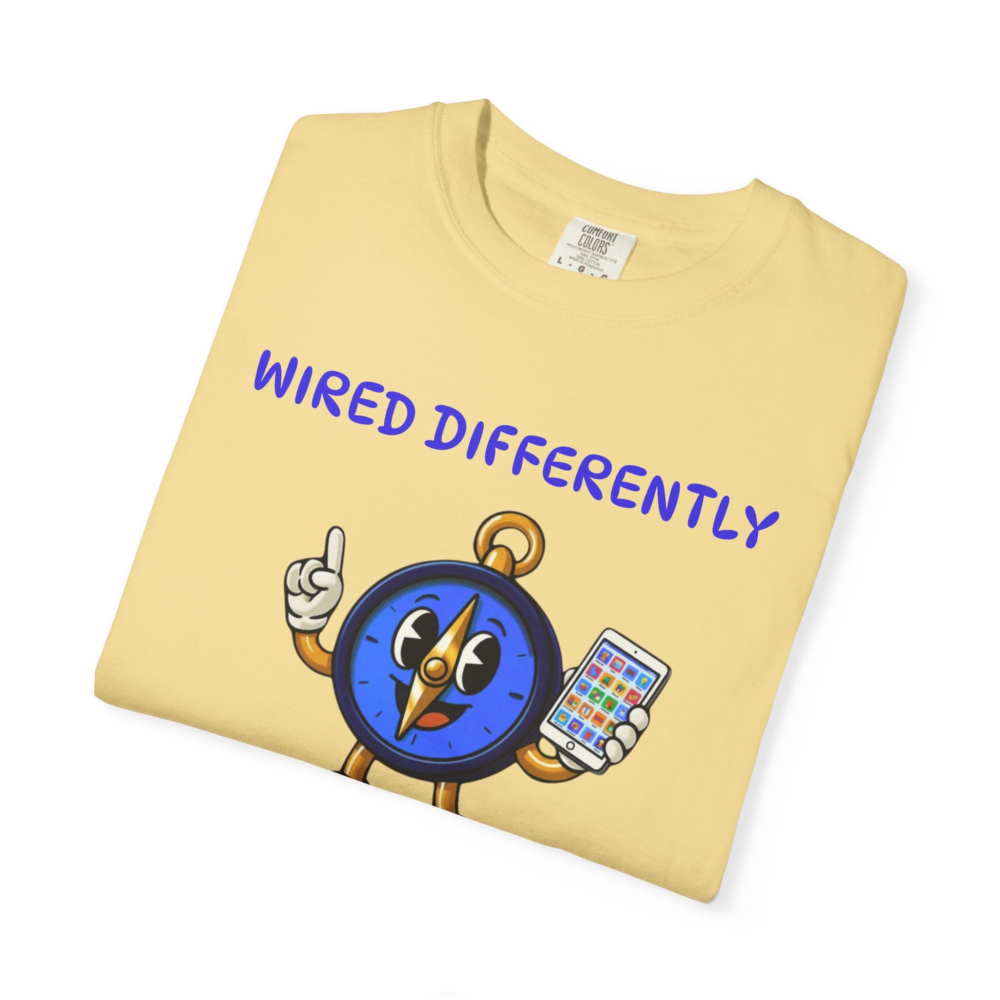 TRUE Wired Differently Comfort Colors Tee | Garment-Dyed AAC Shirt