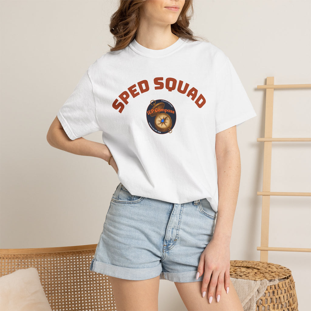 SPED Teacher Shirt | Special Education Team Squad Comfort Colors Tee