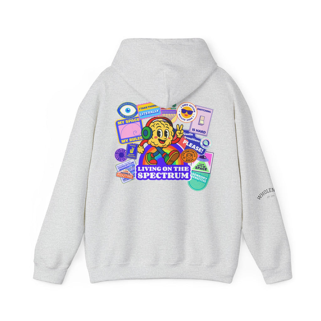 SPARK Wired Differently Hoodie | Living On The Spectrum Pride Sweatshirt