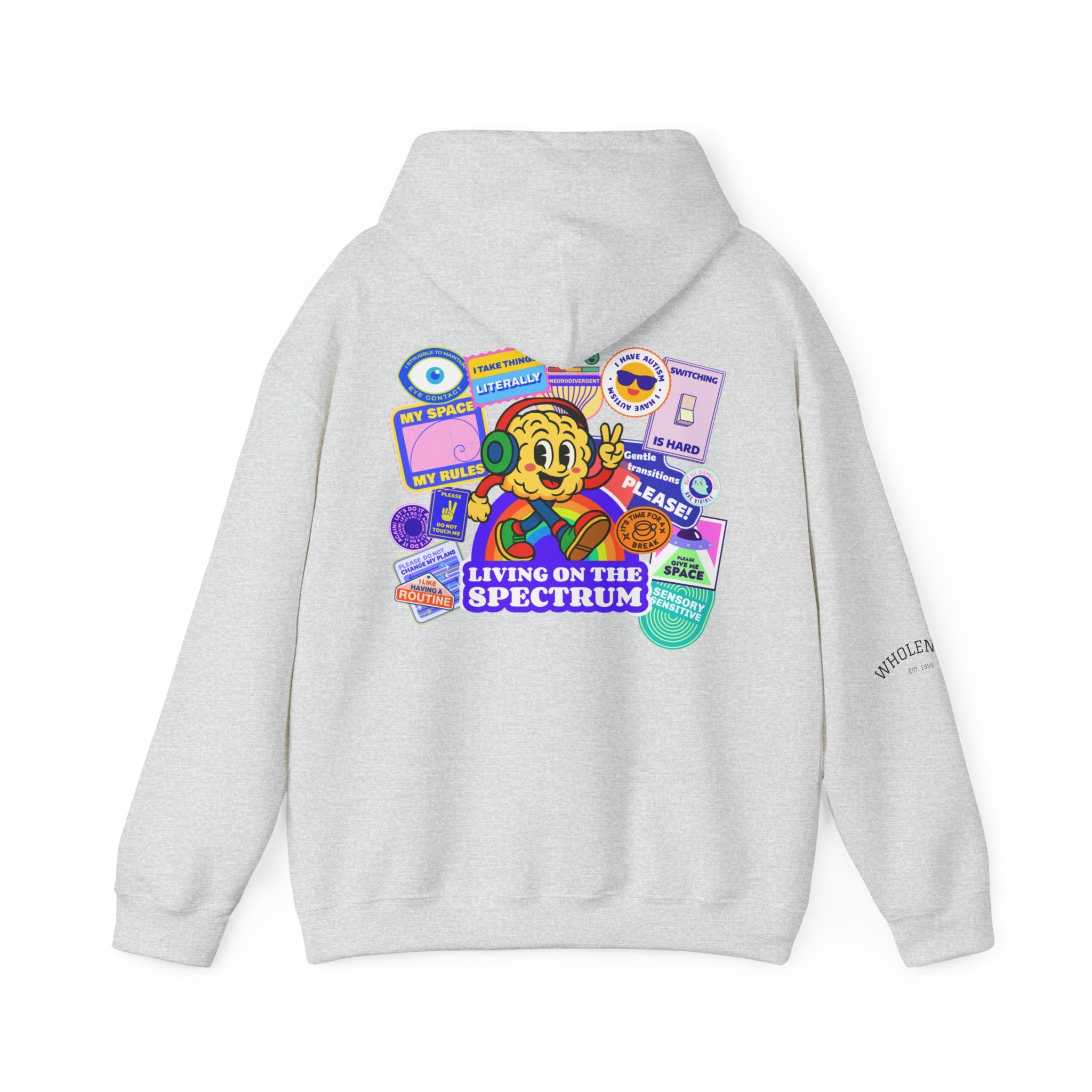 SPARK Wired Differently Hoodie | Living On The Spectrum Pride Sweatshirt