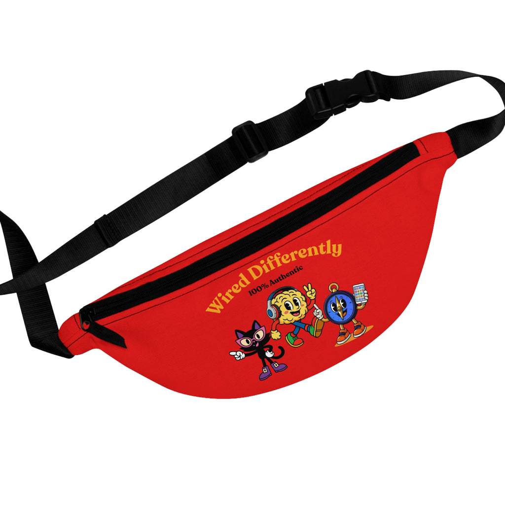 Wired Differently Fanny Pack - 100% Authentic Neurodiversity Waist Bag