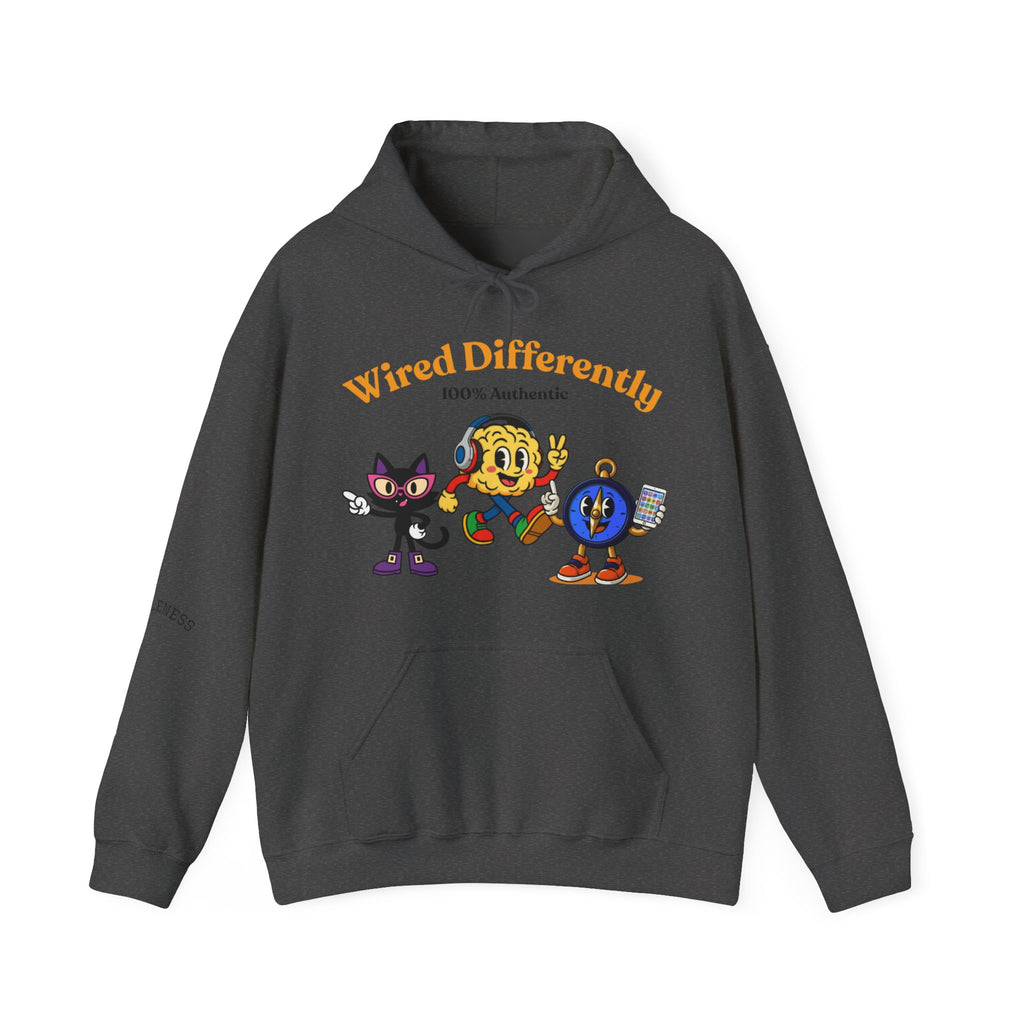 Wired Differently Group Hoodie | 100% Authentic SPARK LUNA TRU Sweatshirt