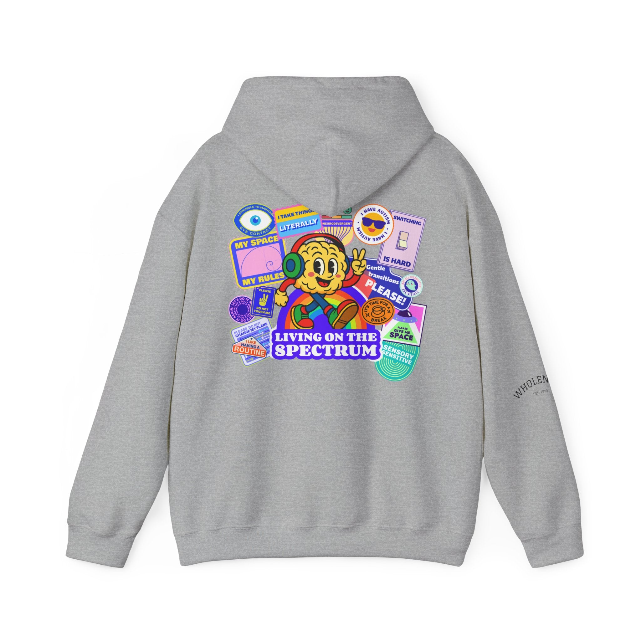 SPARK Wired Differently Hoodie | Living On The Spectrum Pride Sweatshirt