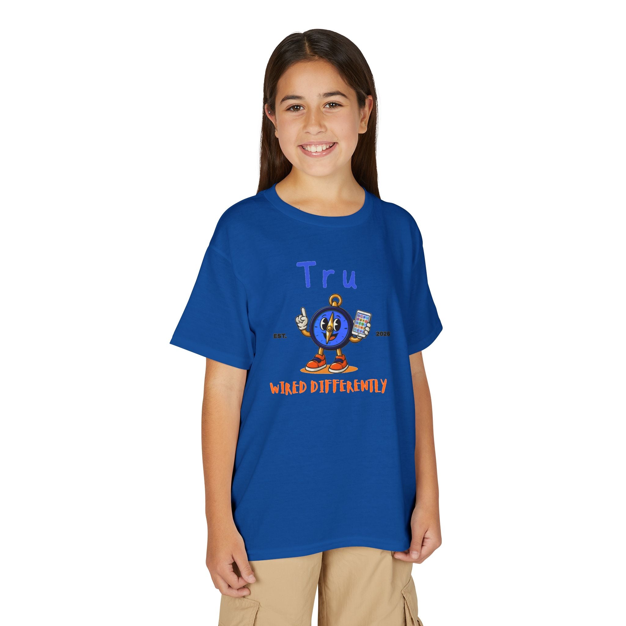 TRU Wired Differently Kids Tee | Good Days Only AAC Communication Shirt
