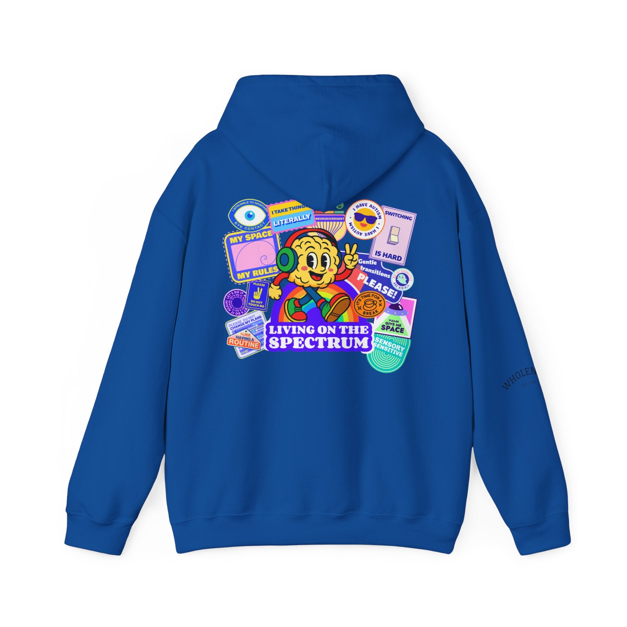 SPARK Wired Differently Hoodie | Living On The Spectrum Pride Sweatshirt