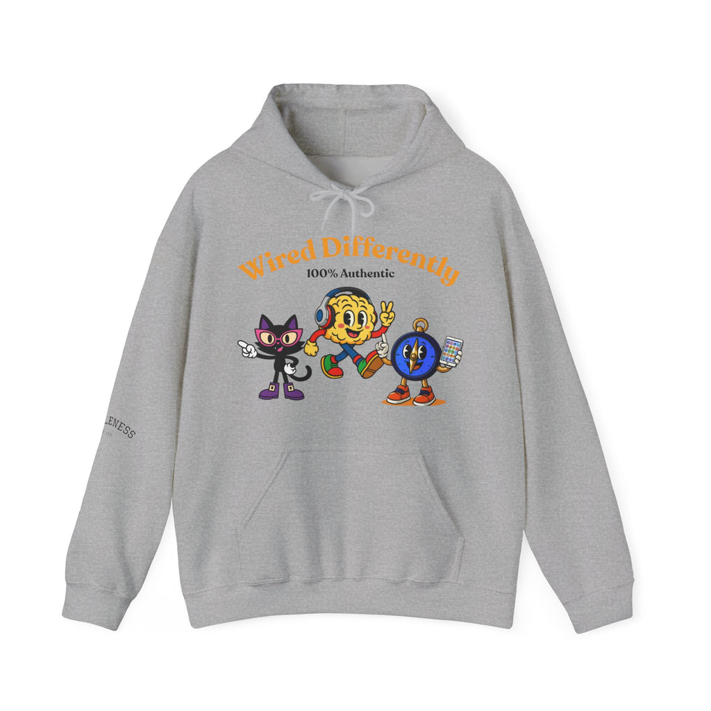 Wired Differently Group Hoodie | 100% Authentic SPARK LUNA TRU Sweatshirt